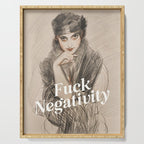 Fuck Negativity Serving Tray Gallery Image 1