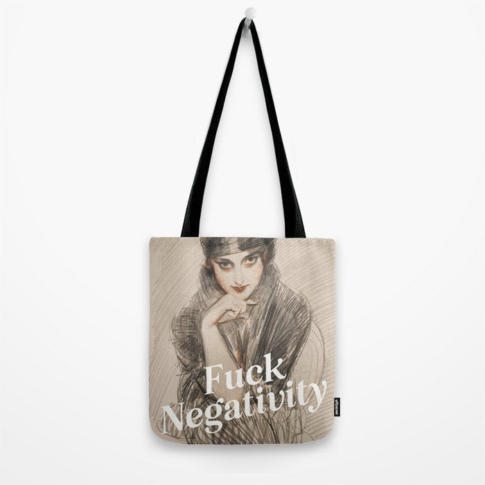 Fuck Negativity Tote Bag Gallery Image 2
