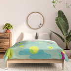 Let's Play Tennis in Soft Green Comforter Gallery Image 3
