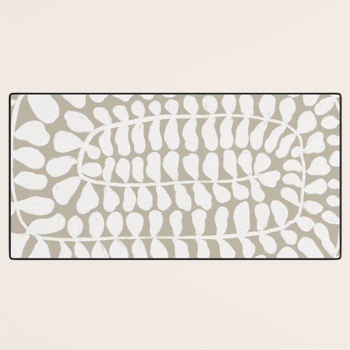 One Hundred-Leaved Plant #3 Desk Mat Gallery Image 3