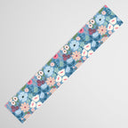 Meadow muse - heritage blue Table Runner Gallery Image 3