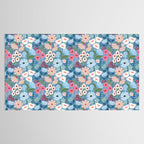 Meadow muse - heritage blue Tablecloth Gallery Image 2