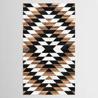 Urban Tribal Pattern No.13 - Aztec - Concrete and Wood Tablecloth Gallery Image 2