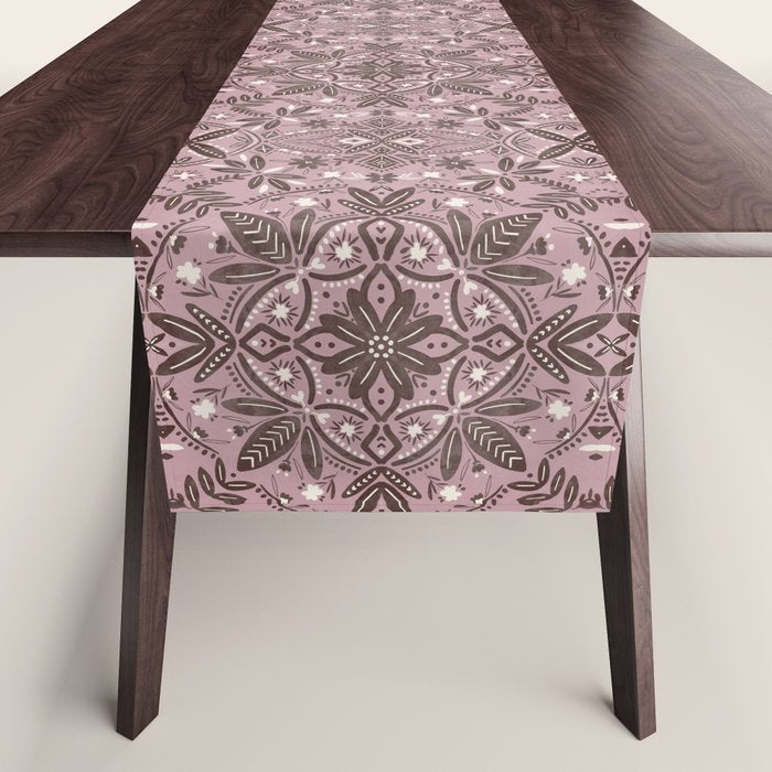 Rustic Pink Serenity Table Runner Gallery Image 1
