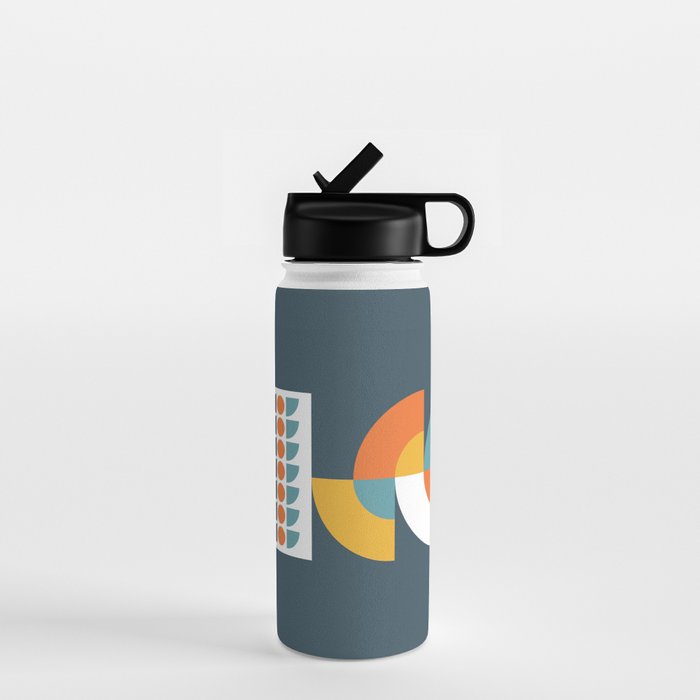 Geometric Plant 02 Water Bottle Gallery Image 1