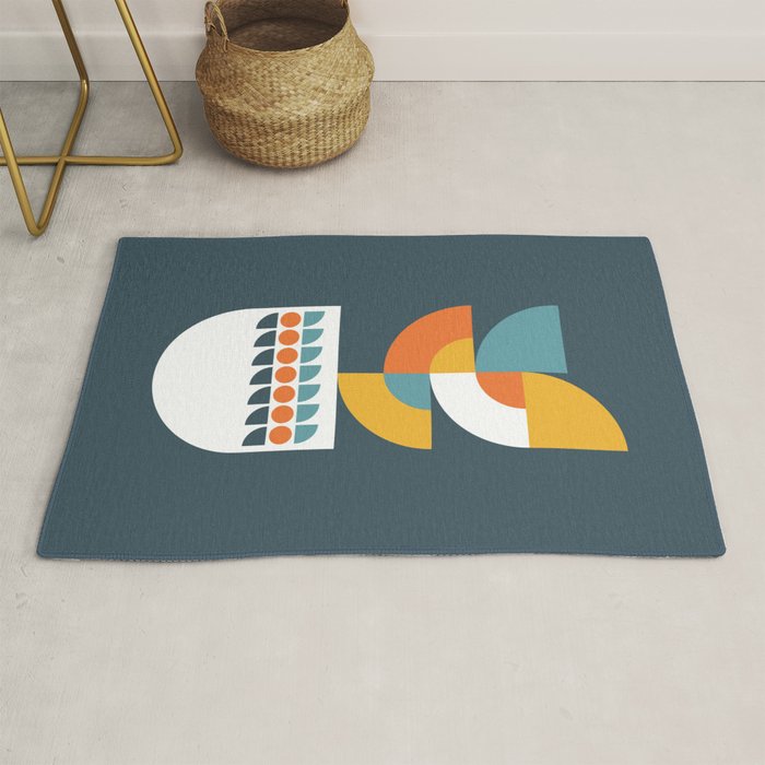 Geometric Plant 02 Rug Gallery Image 1