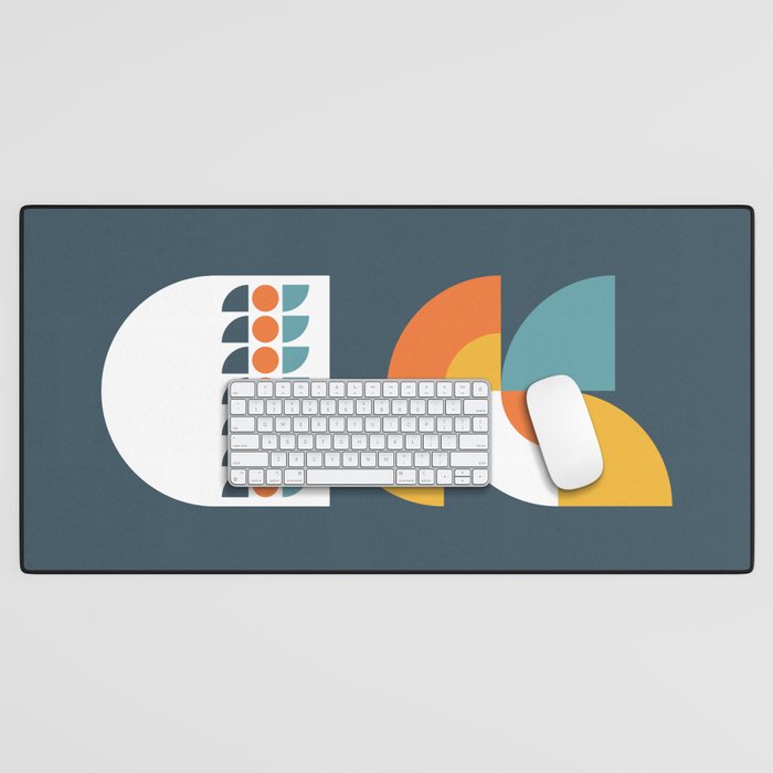 Geometric Plant 02 Desk Mat Gallery Image 1
