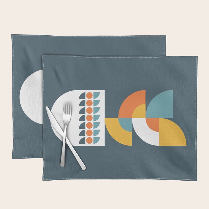 Geometric Plant 02 Placemat Gallery Image 1