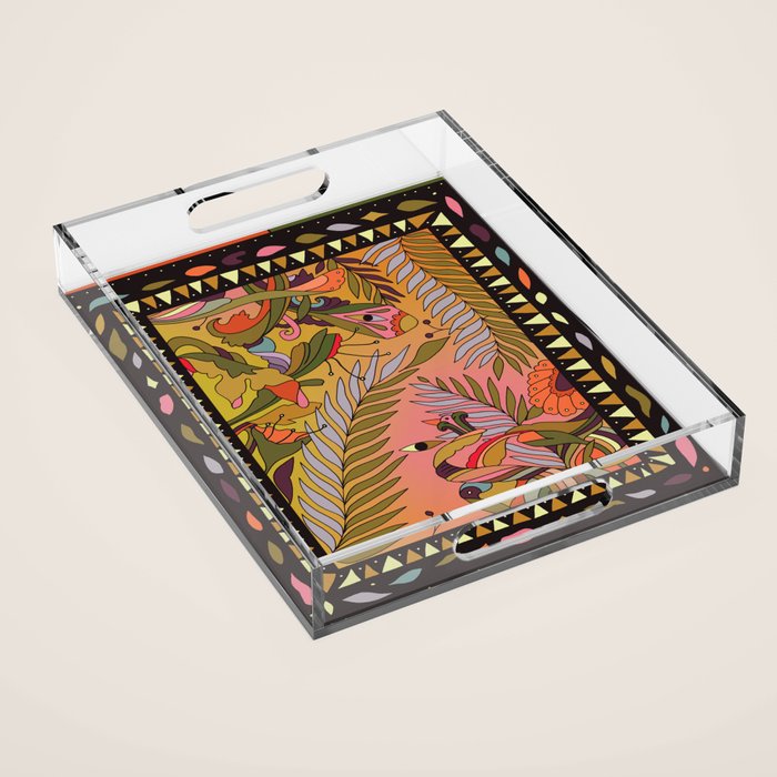 Bohem Acrylic Tray Gallery Image 1