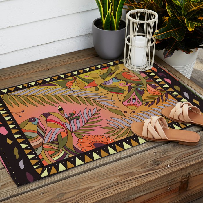 Bohem Outdoor Rug Gallery Image 2