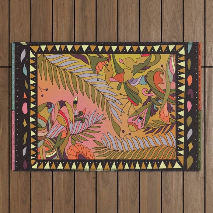 Bohem Outdoor Rug Gallery Image 1