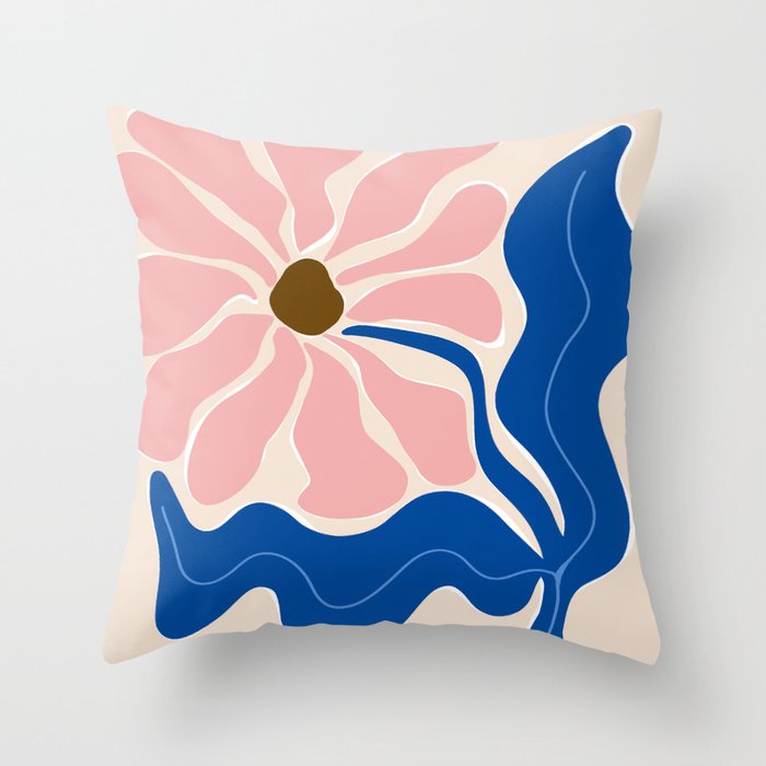 bold sunflower 2 Throw Pillow Gallery Image 6