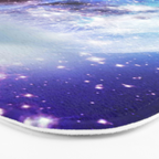 Cosmic Space Wolf Wolves Howling At Moon Bath Mat Gallery Image 3