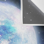 Cosmic Space Wolf Wolves Howling At Moon Wall Tapestry Gallery Image 3