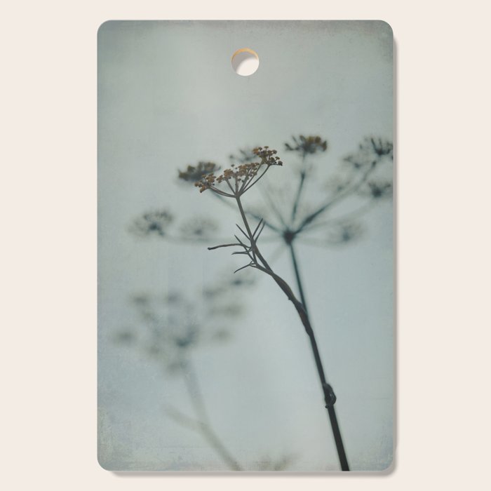 Delicate - abstract floral art photograph botanical Cutting Board Gallery Image 1