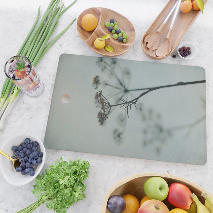 Delicate - abstract floral art photograph botanical Cutting Board Gallery Image 2