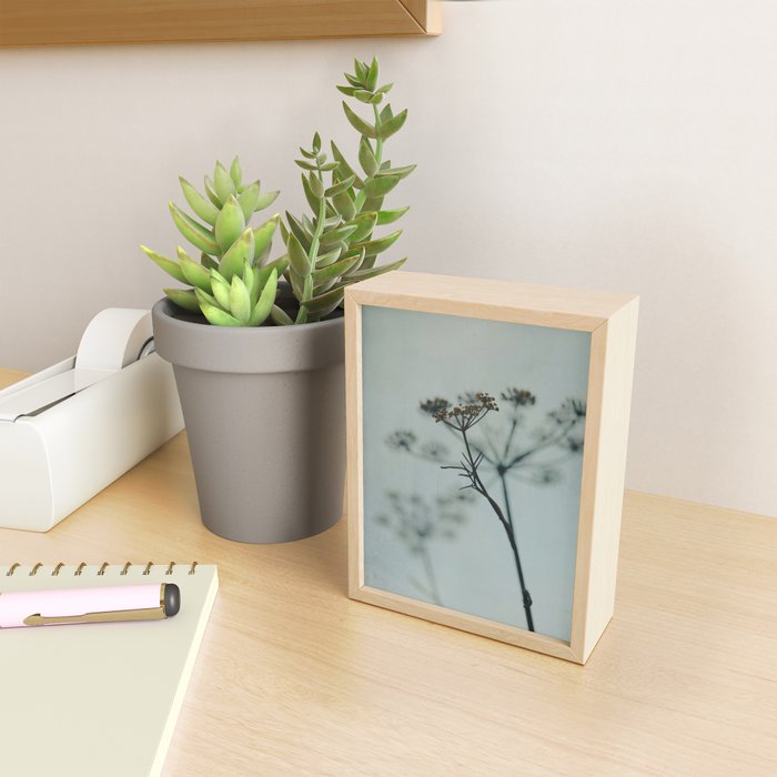 Delicate - abstract floral art photograph botanical Mini Art Print Gallery Image 2