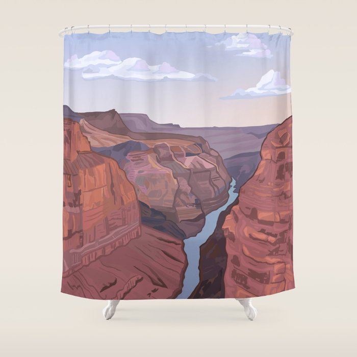 Grand Canyon National Park Shower Curtain Gallery Image 1