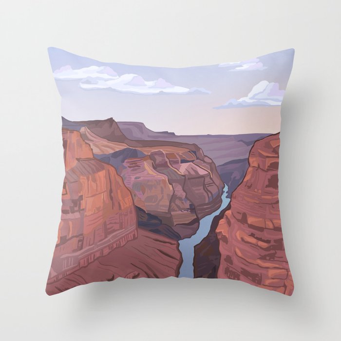 Grand Canyon National Park Throw Pillow Gallery Image 6