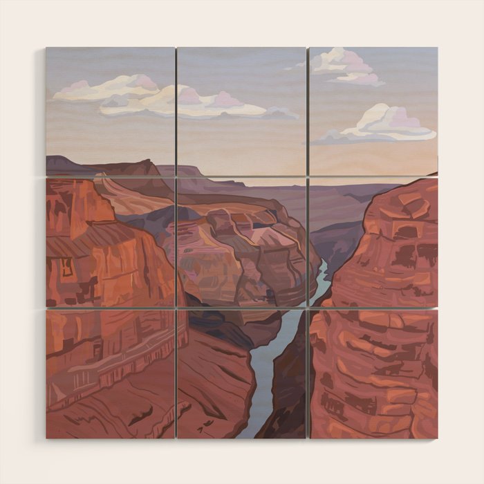 Grand Canyon National Park Wood Wall Art Gallery Image 1