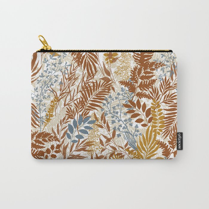 Leafy autumn forest B Carry All Pouch Gallery Image 1