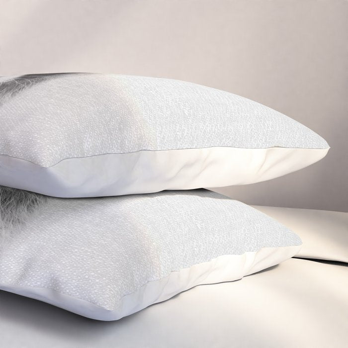 Raccoon - Black & White Pillow Sham Gallery Image 3