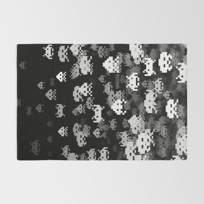 Invaded BLACK Rug Gallery Image 2