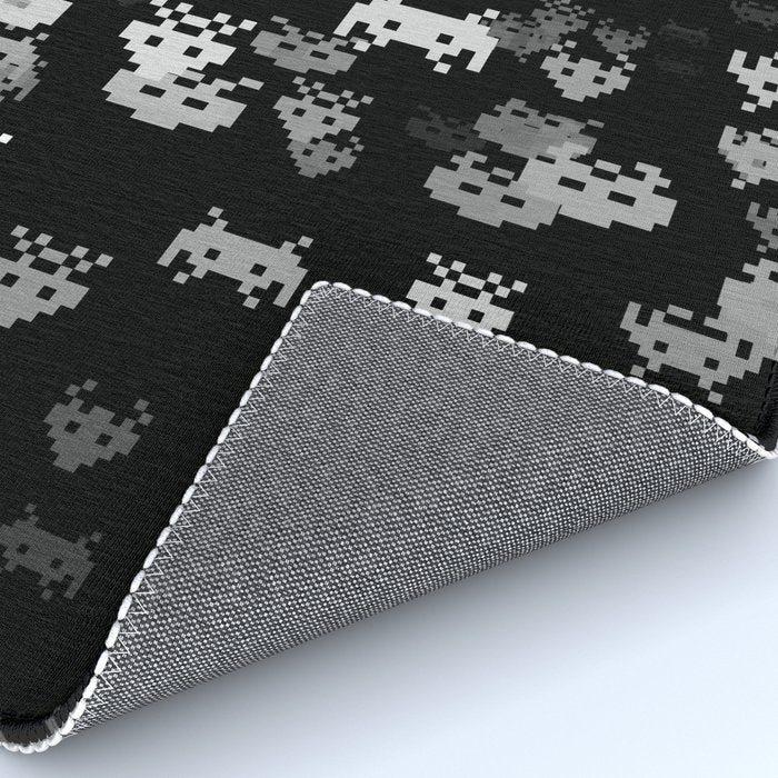 Invaded BLACK Rug Gallery Image 4