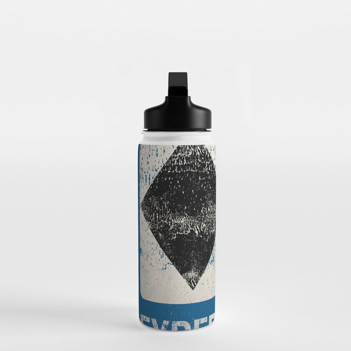 Ski Patrol Experts Only Double Black Diamond 2 Water Bottle Gallery Image 3