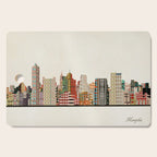 memphis skyline Cutting Board Gallery Image 1