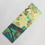 At Suidi - Autumn Mountain & Tree Ukiyoe Nature Landscape Yoga Mat Gallery Image 1