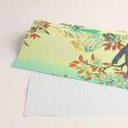 At Suidi - Autumn Mountain & Tree Ukiyoe Nature Landscape Wrapping Paper Gallery Image 2