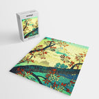 At Suidi - Autumn Mountain & Tree Ukiyoe Nature Landscape Jigsaw Puzzle Gallery Image 2