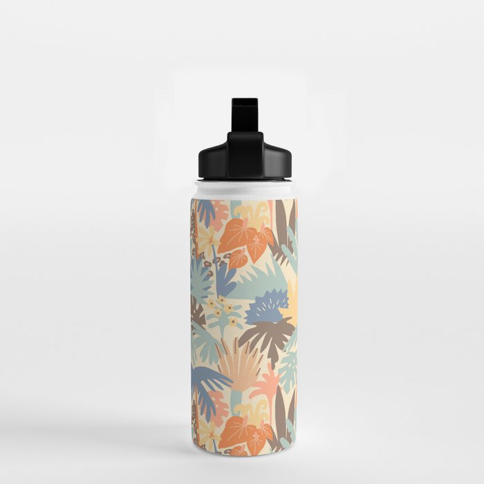 Sunny jungle Water Bottle Gallery Image 2