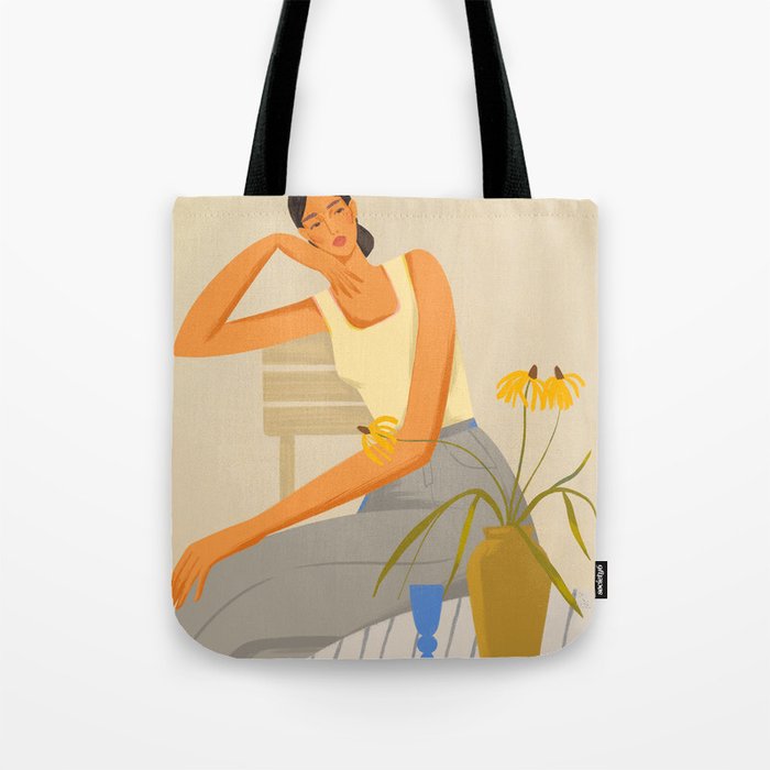 portrait of a lady Tote Bag Gallery Image 1