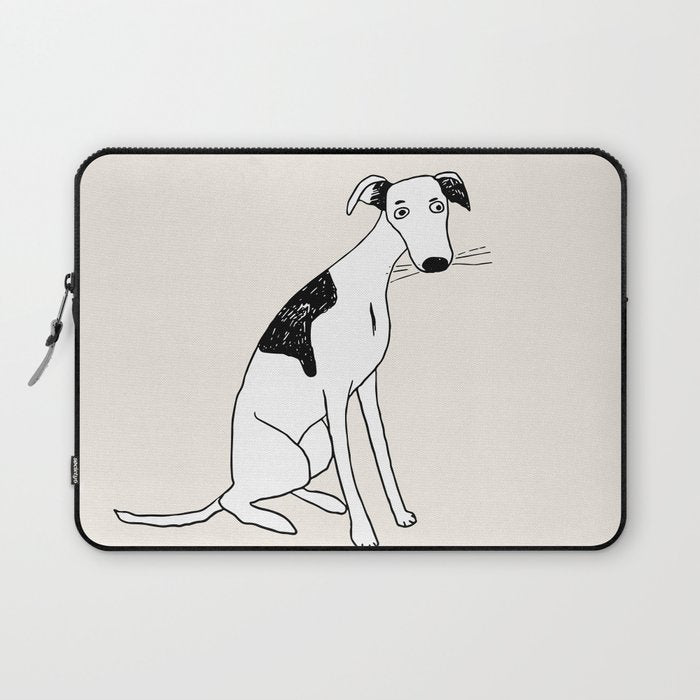 Lulu the dog Laptop Sleeve Gallery Image 1