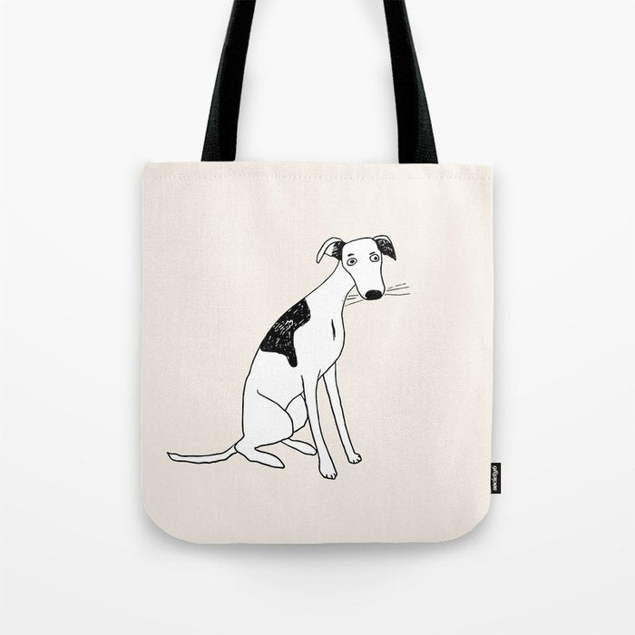 Lulu the dog Tote Bag Gallery Image 1