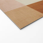 Minimalist Neutral Geometric Abstract Artwork Welcome Mat Gallery Image 2