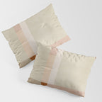 Minimalist Neutral Geometric Abstract Artwork Pillow Sham Gallery Image 3