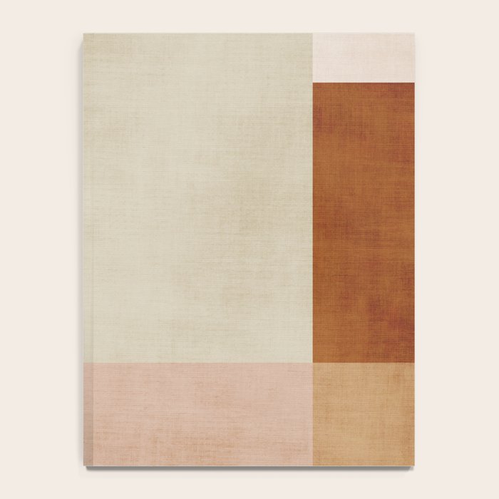 Minimalist Neutral Geometric Abstract Artwork Notebook Gallery Image 4