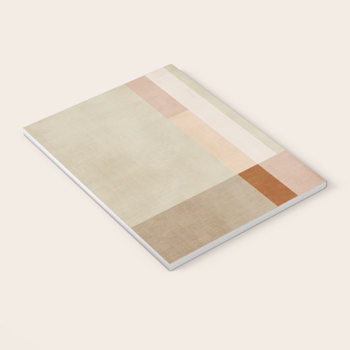 Minimalist Neutral Geometric Abstract Artwork Notebook Gallery Image 3