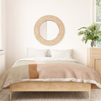 Minimalist Neutral Geometric Abstract Artwork Duvet Cover Gallery Image 3