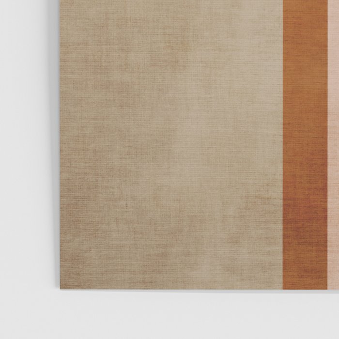 Minimalist Neutral Geometric Abstract Artwork Poster Gallery Image 3
