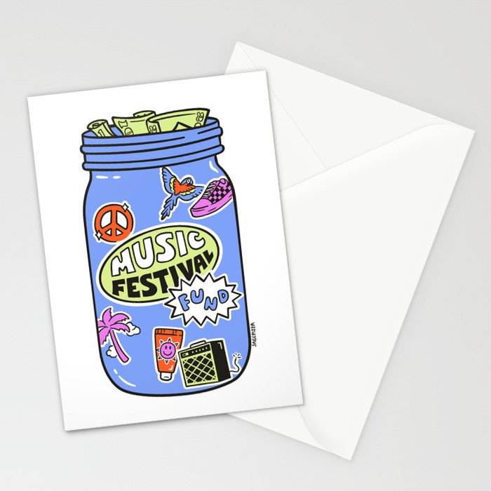 MUSIC FESTIVAL FUND Stationery Card Gallery Image 2
