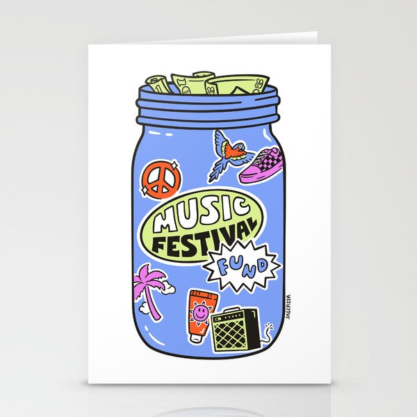 MUSIC FESTIVAL FUND Stationery Card Gallery Image 2
