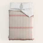 Minimal Geometric Pattern - Rose Comforter Gallery Image 6