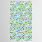 Strawberry Plant Pattern Tablecloth Gallery Image 2