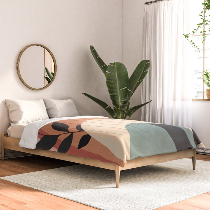 Abstract Art Rainbow 6 Comforter Gallery Image 2