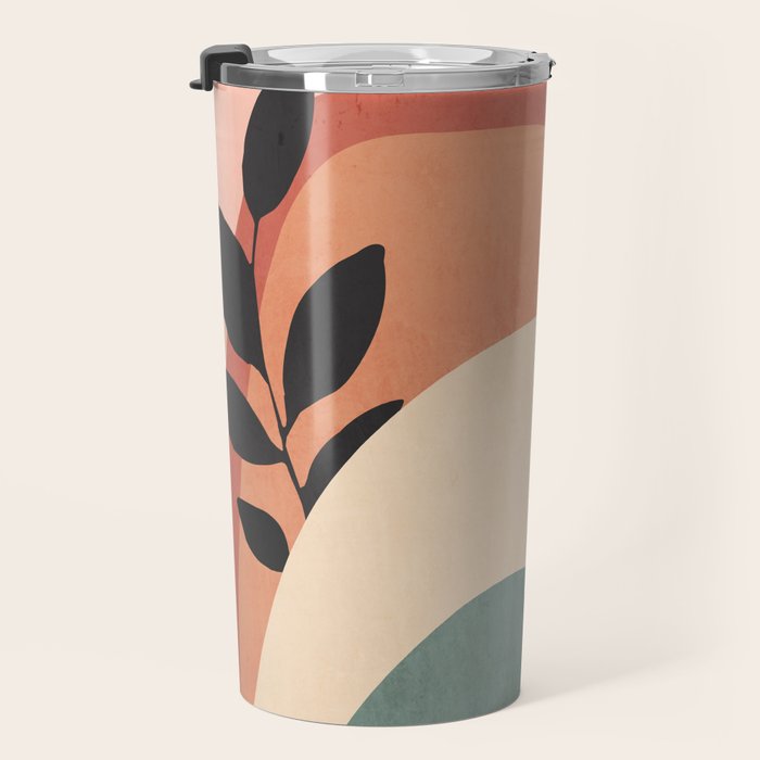 Abstract Art Rainbow 6 Travel Mug Gallery Image 3