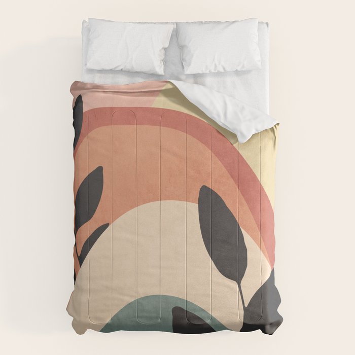 Abstract Art Rainbow 6 Comforter Gallery Image 6
